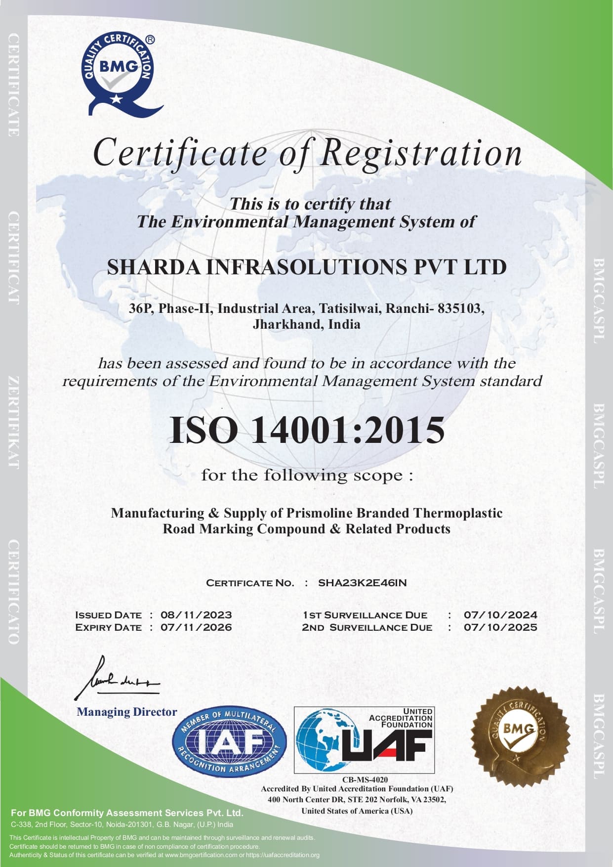 ISO Certification 2